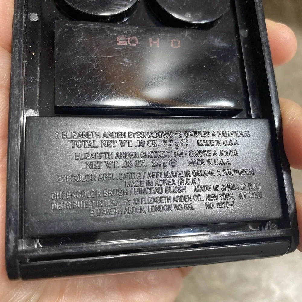 Elizabeth Arden Eye Shadow‎ Duo And Blush Palette New